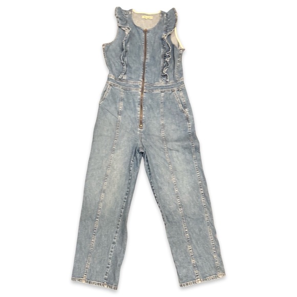 Madewell Pants - Madewell Blue Women’s Madewell Denim Zip Jumpsuit – Size 10
